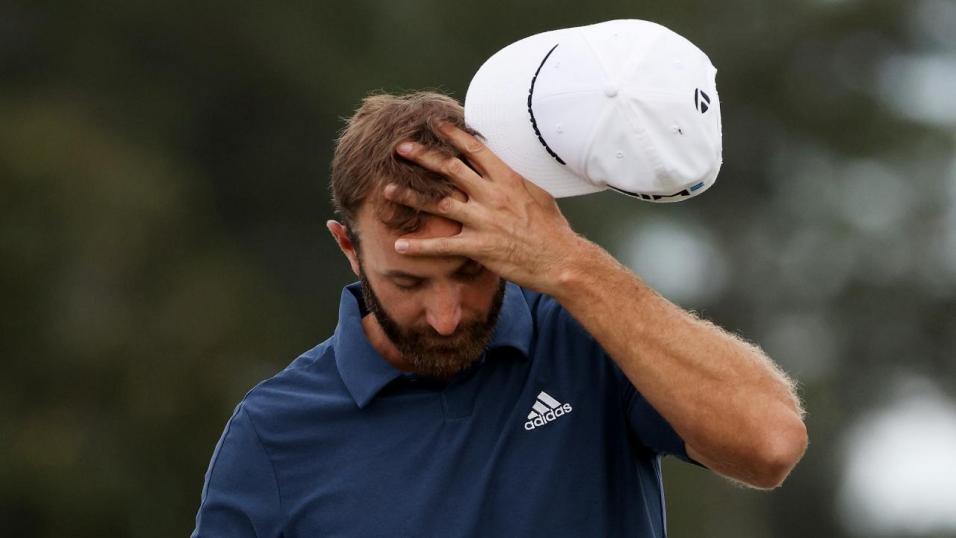 Golfer Dustin Johnson